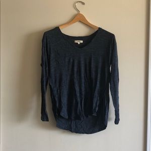 Madewell long sleeve in navy blue